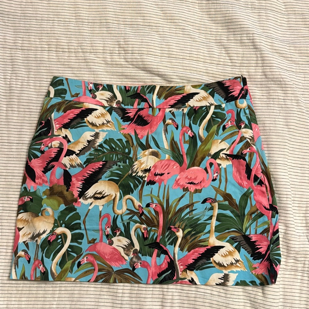 LoudMouth Ladies Pink Flamingos Golf Skort (10)